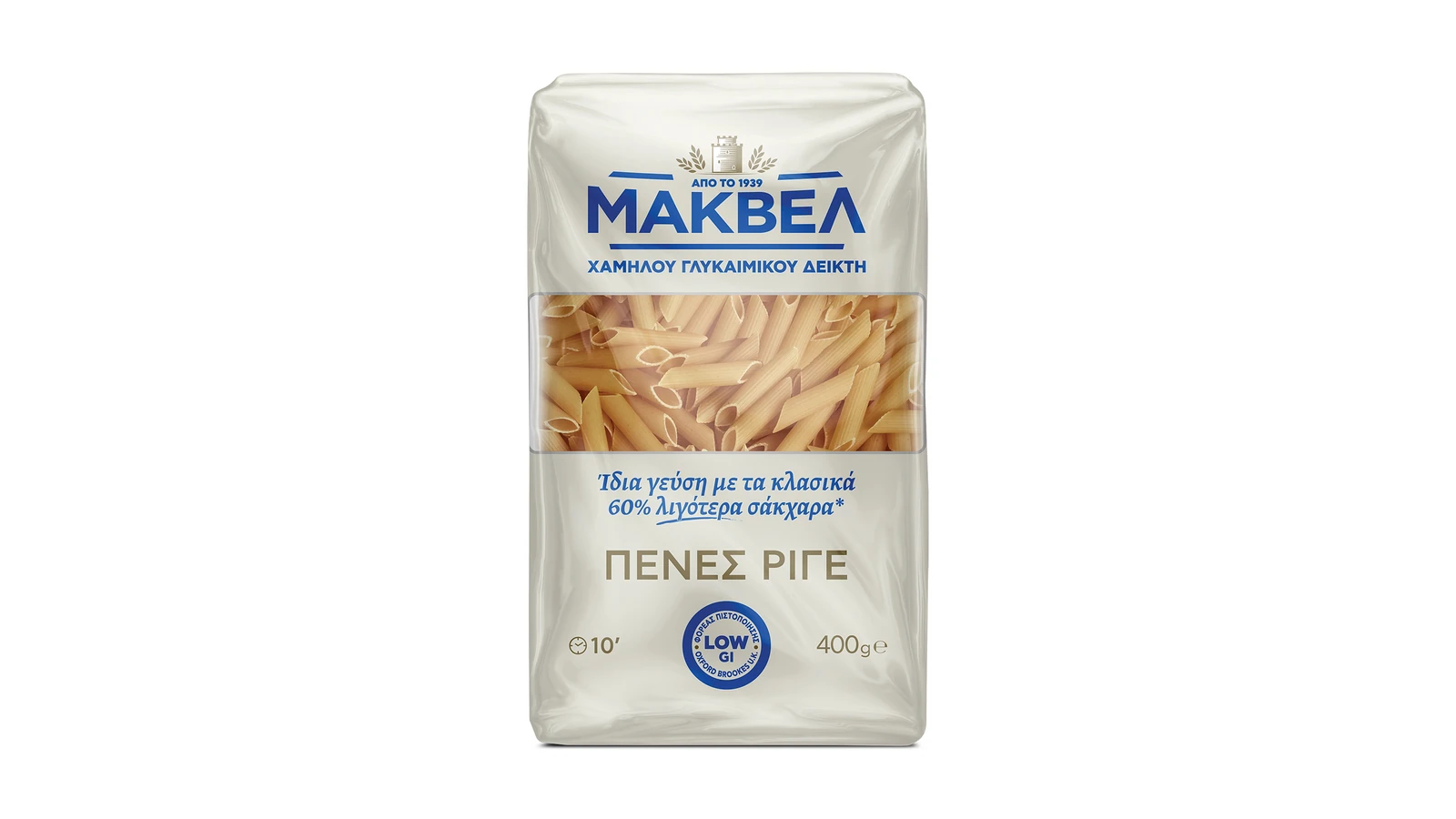 Makvel Low GI Penne Rigate